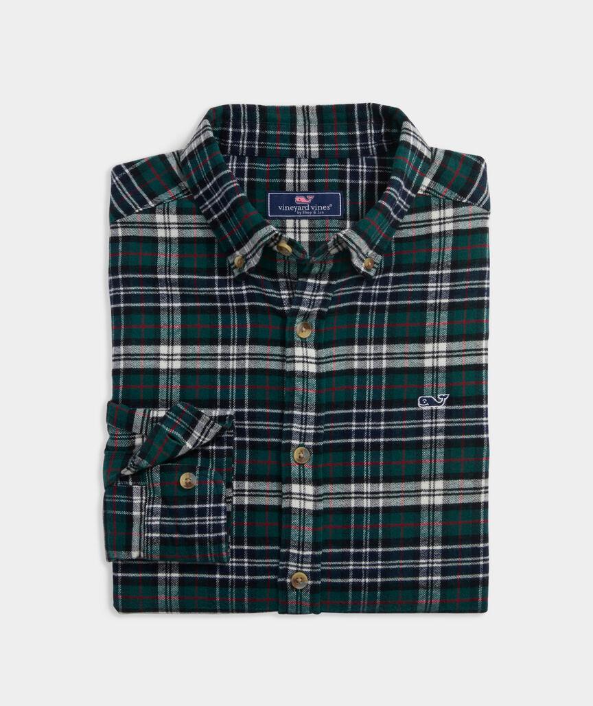 Vineyard Flannel Plaid Shirt Product Image