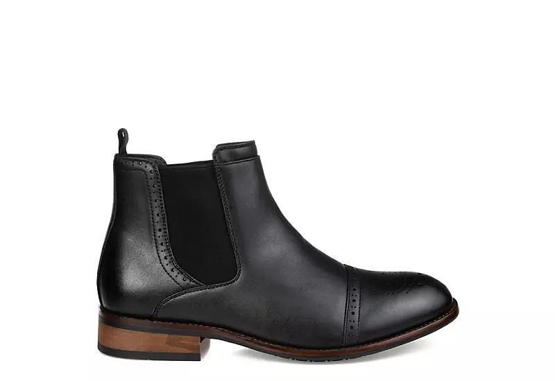 Vance Co. Garrett Mens Cap Toe Chelsea Boot Product Image