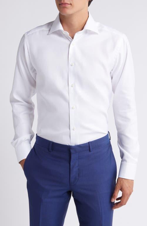 Eton Slim Fit Cavalry Twill Dress Shirt Product Image