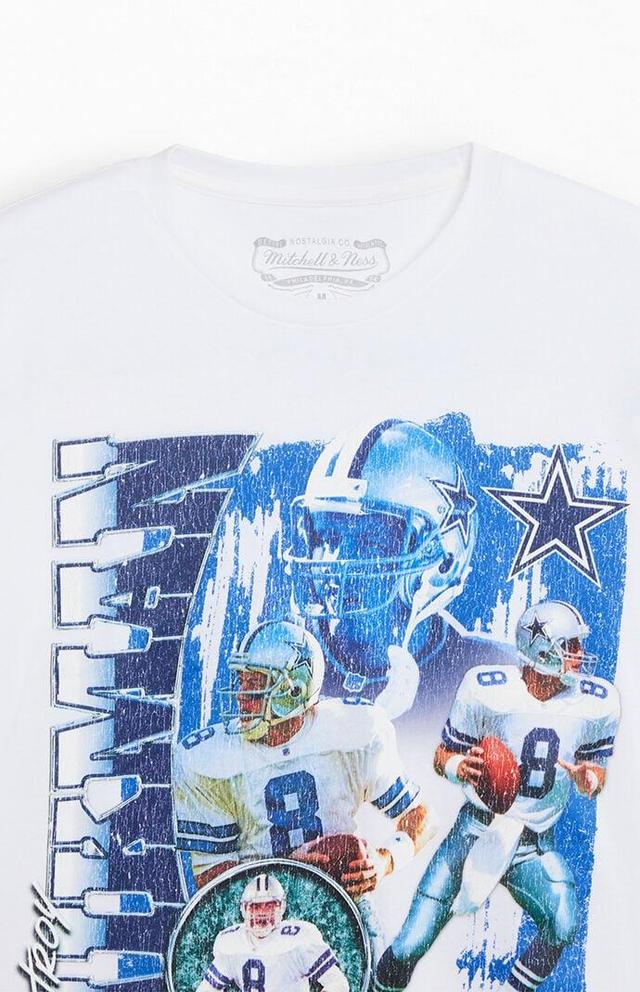 Mitchell & Ness Men's Dallas Cowboys Troy Aikman Bootleg T-Shirt Product Image