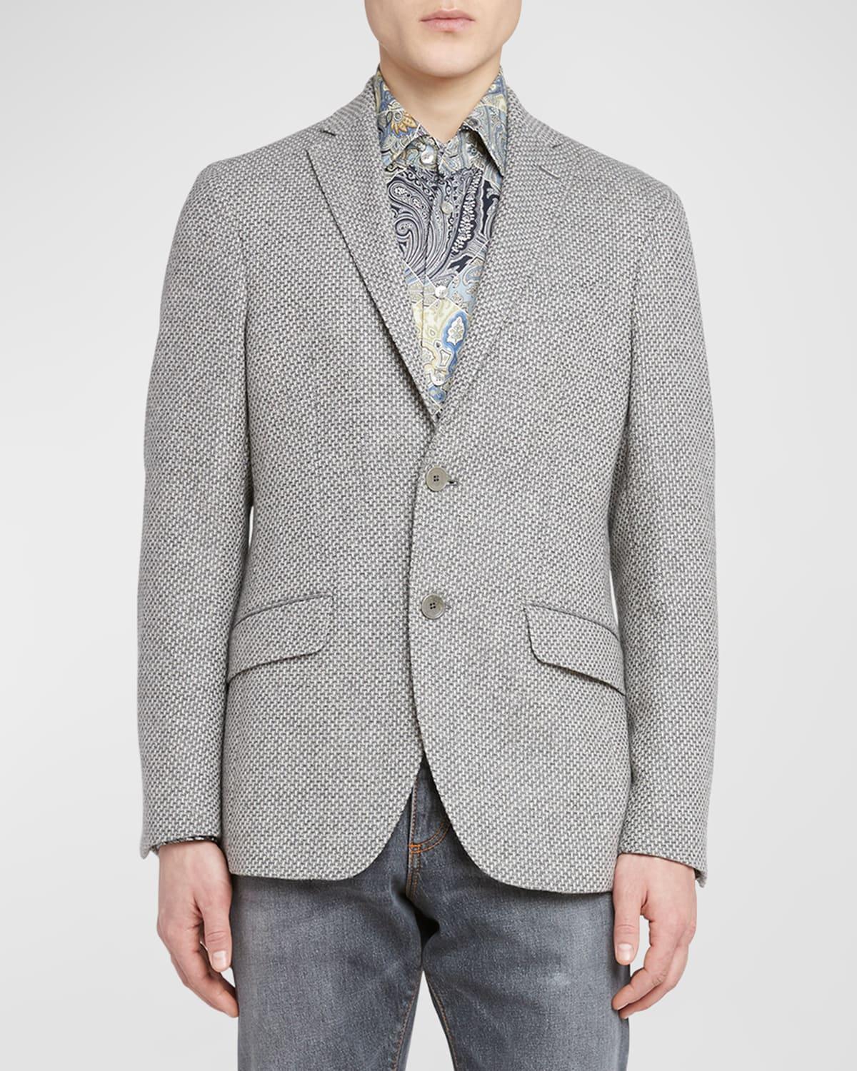 Mens Roma Wool-Cashmere Jacket Product Image