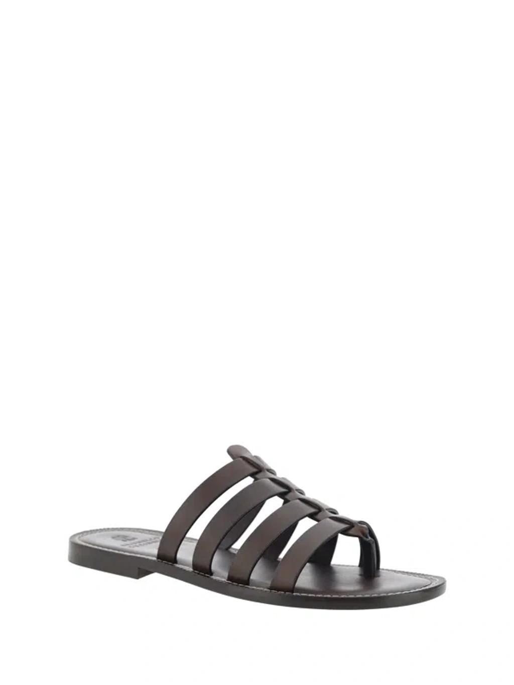 Sandals In Testa Di Moro Product Image