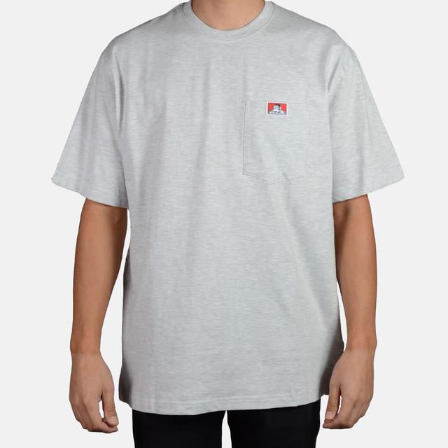 Heavy Duty Short Sleeve Pocket T-Shirt - Ash Grey Product Image