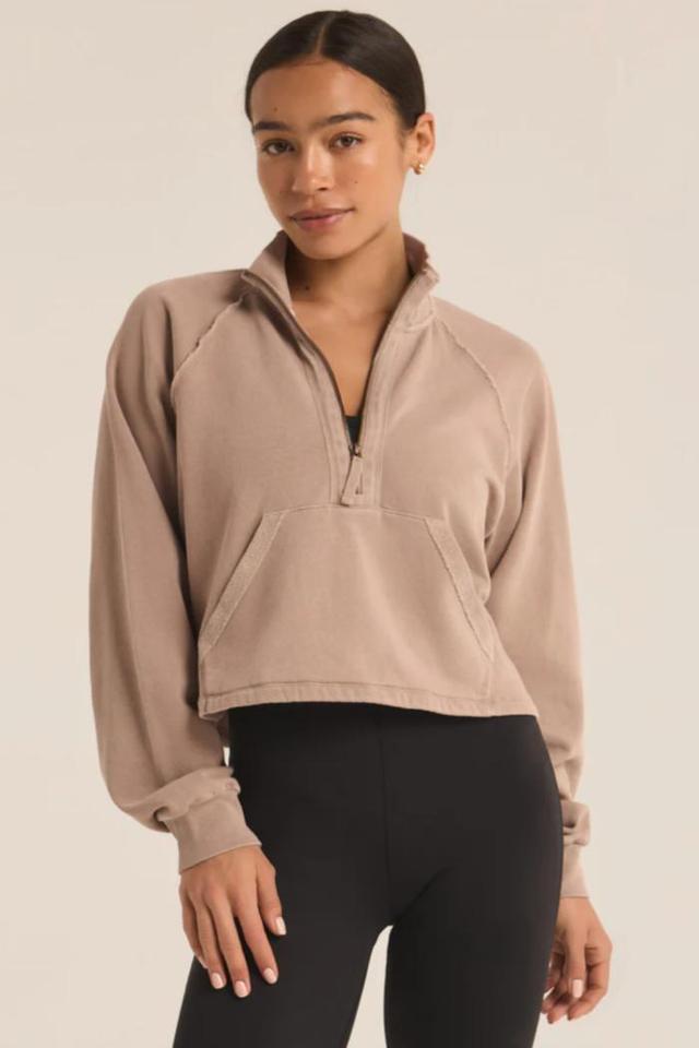 ON THE RUN HALF ZIP SWEATSHIRT Product Image