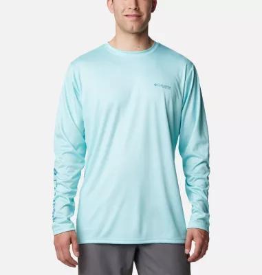 Columbia Mens PFG Terminal Tackle Fish Star Long Sleeve Shirt- Product Image