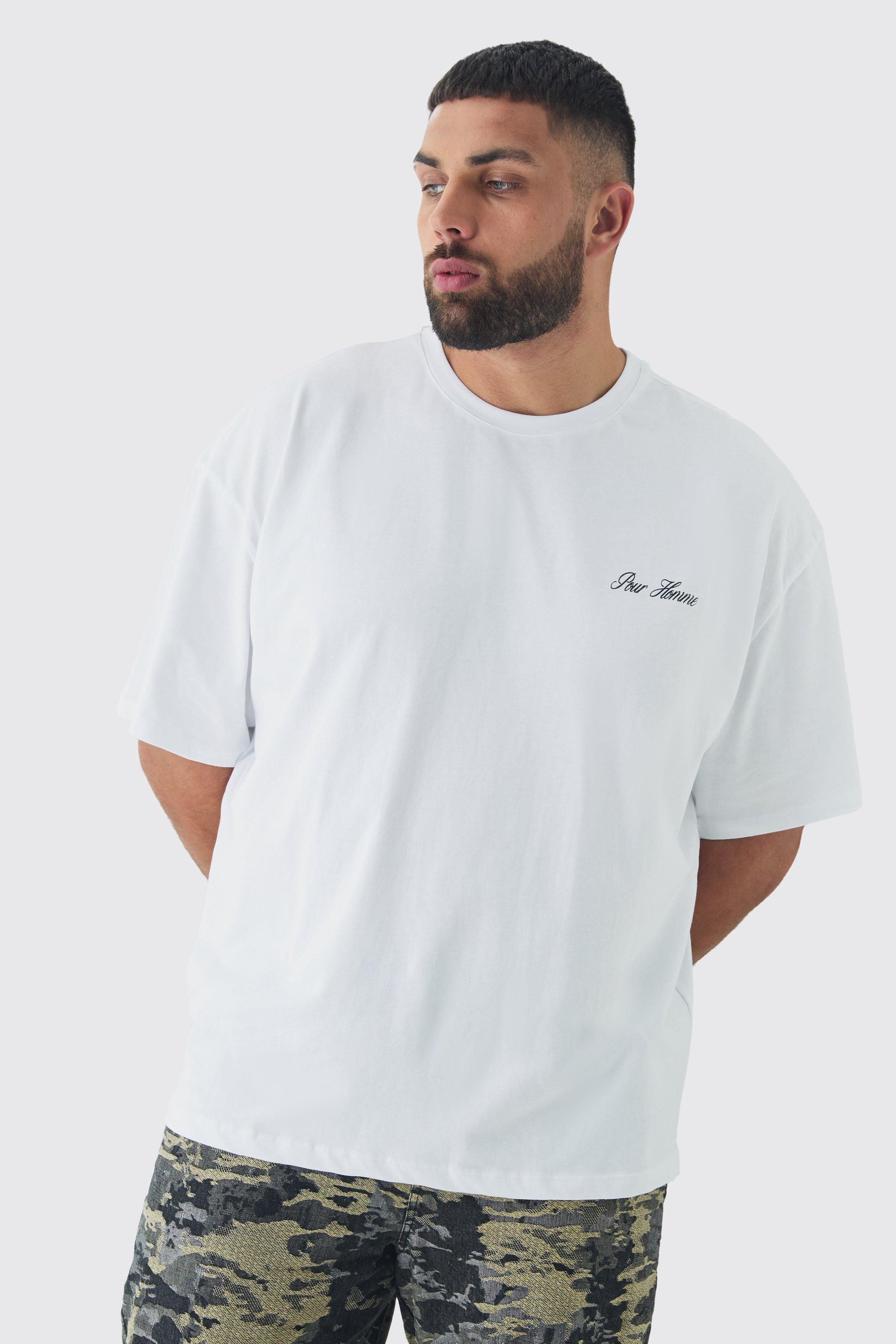 Plus Oversized High Build Limited Edition T-Shirt | boohooMAN USA product image