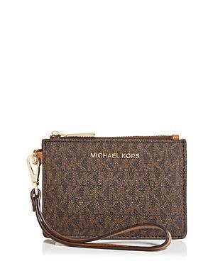 Michael Kors Signature Logo Jet Set Small Coin Purse Product Image