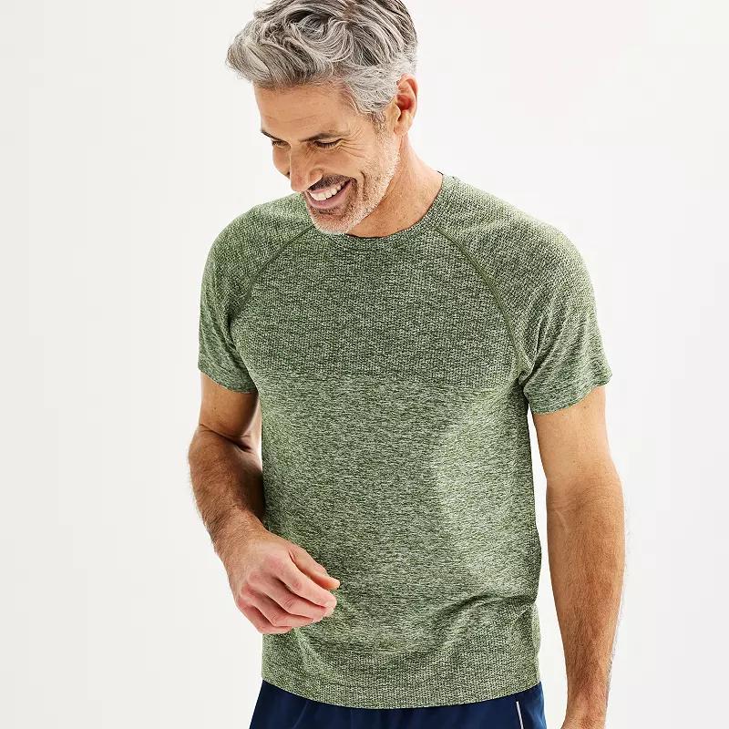 Mens Tek Gear Performance Stretch Tee Alva Green Product Image