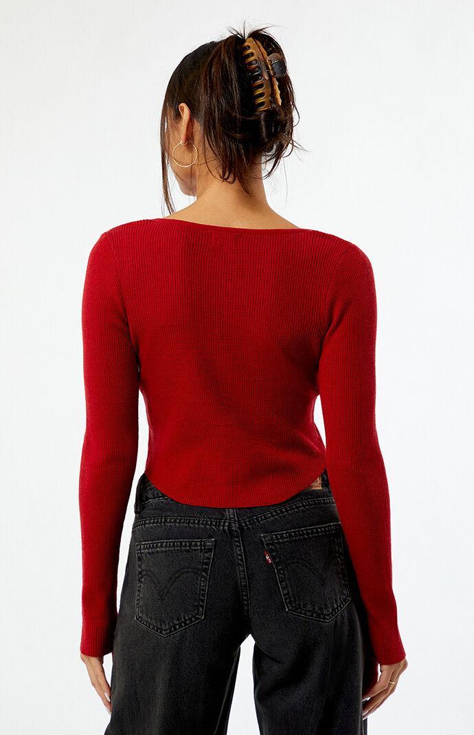 Women's Woodland V-Neck Sweater Product Image