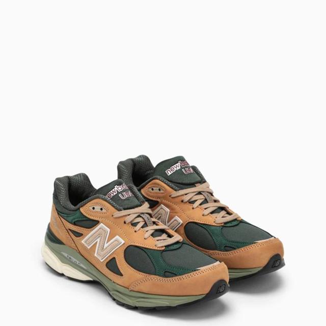 NEW BALANCE Made In Usa 990v3 Suede Sneakers In Beige Product Image