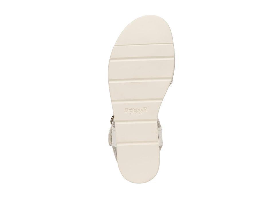 Dr. Scholl's Nicely Sun Flat Sandal (Off White) Women's Sandals Product Image