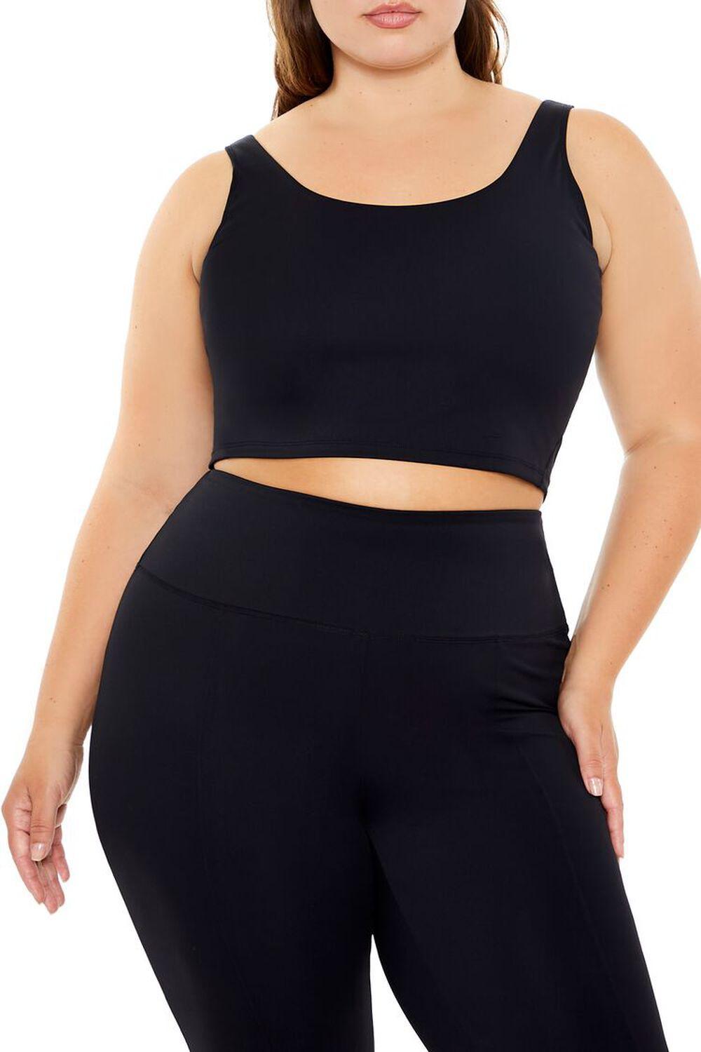 Plus Size Scoop-Neck Sports Bra | Forever 21 product image