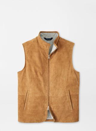 Peter Millar Crown Crafted Vista Suede Vest Product Image