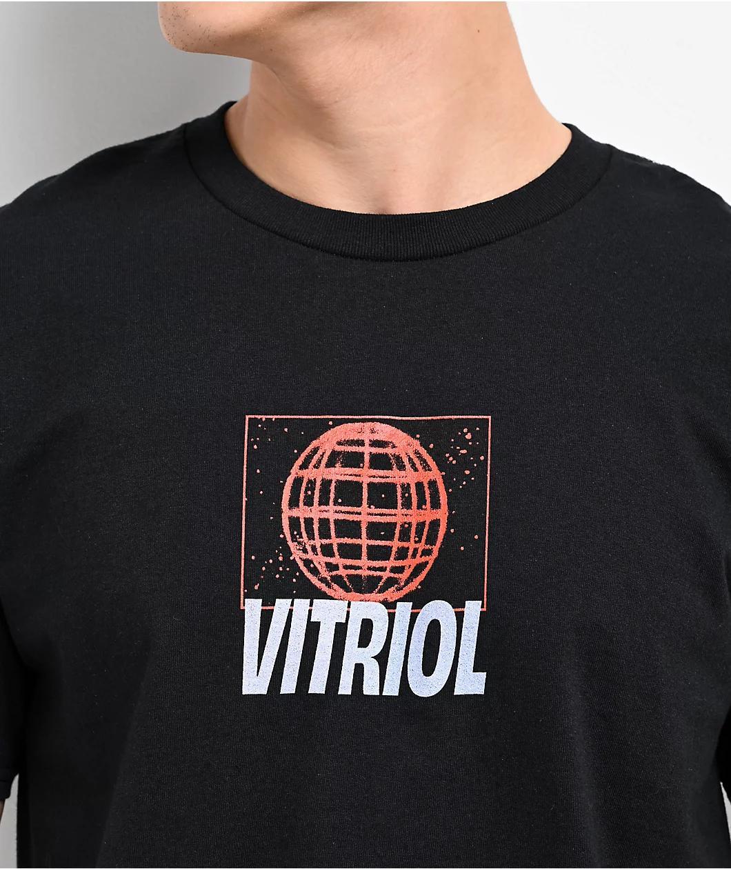 Vitriol Future Of Man Black T-Shirt Product Image