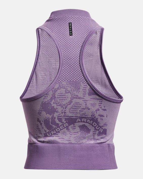 Women's UA RUSH™ HeatGear® Seamless Crop Top Product Image