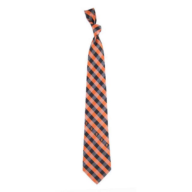 Adult MLB Check Woven Tie, Black Product Image