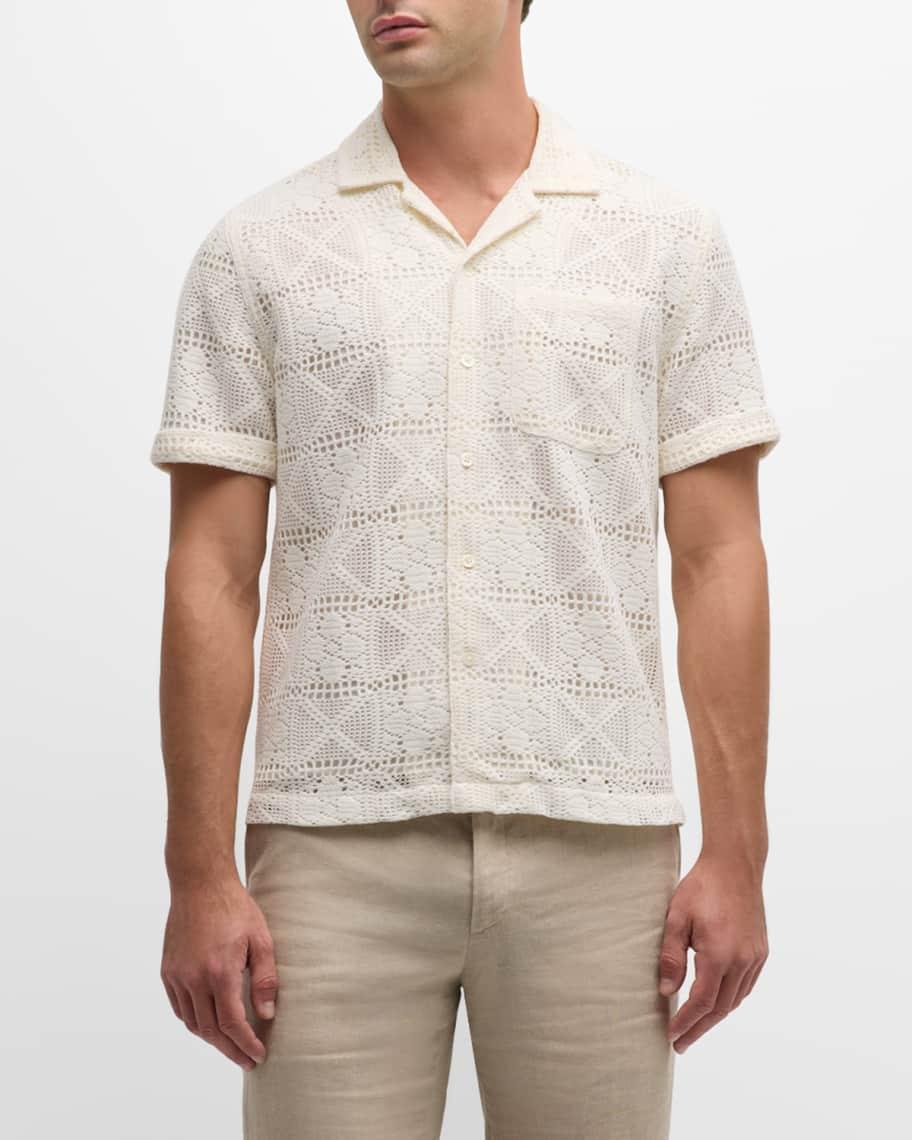 Mens Willemse Lace Camp Shirt Product Image