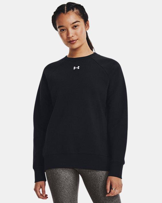 Womens UA Rival Fleece Crew Product Image