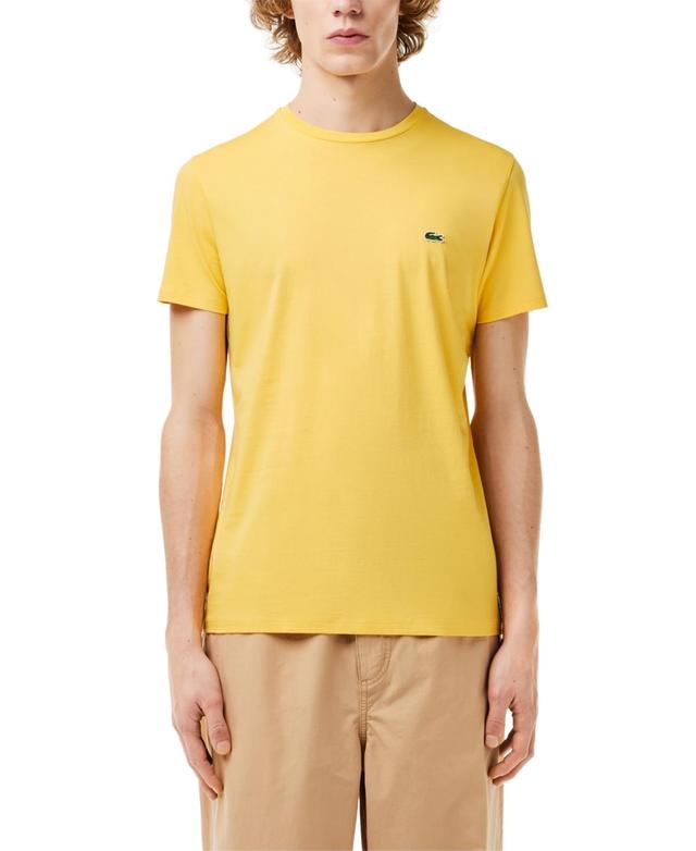 Lacoste Mens Classic Crew Neck Soft Pima Cotton T-Shirt Product Image