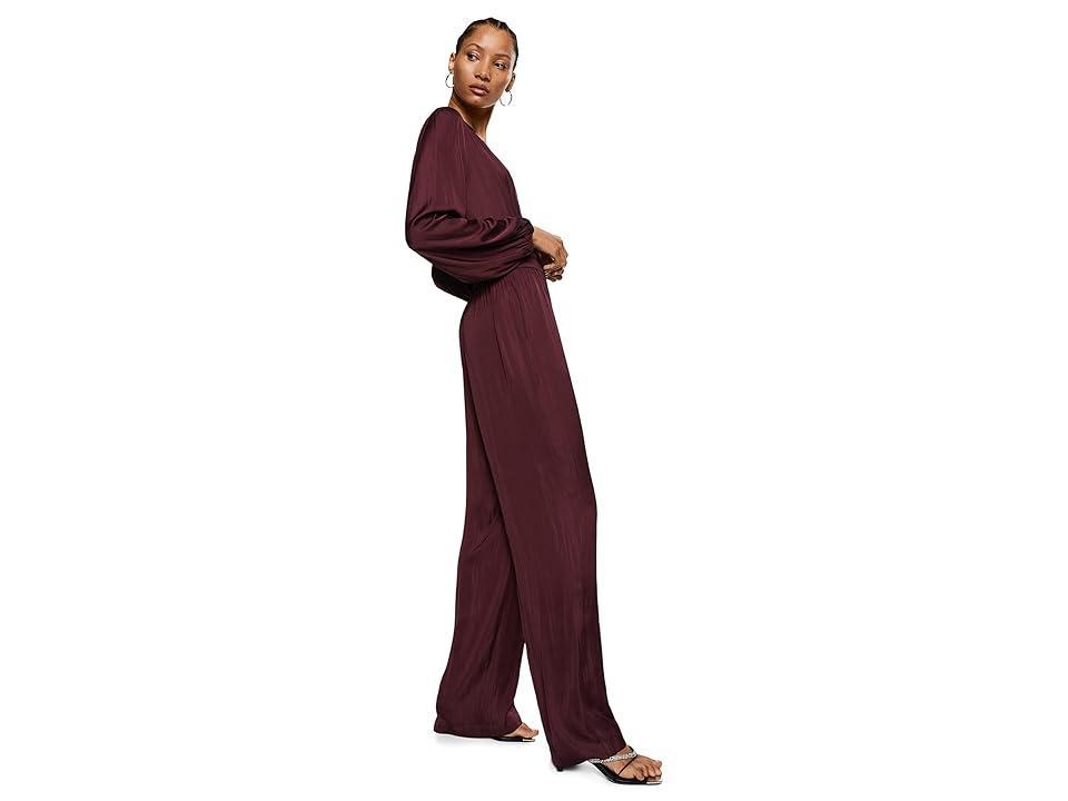 MANGO One-Piece Suit Vera Wine) Women's Jumpsuit & Rompers One Piece Product Image