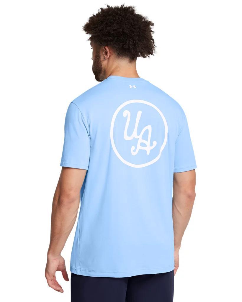 Men's UA Golf Script Wordmark Short Sleeve Product Image