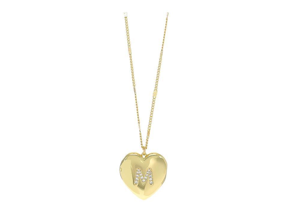 Kate Spade New York J Heart Locket (Clear Necklace Product Image