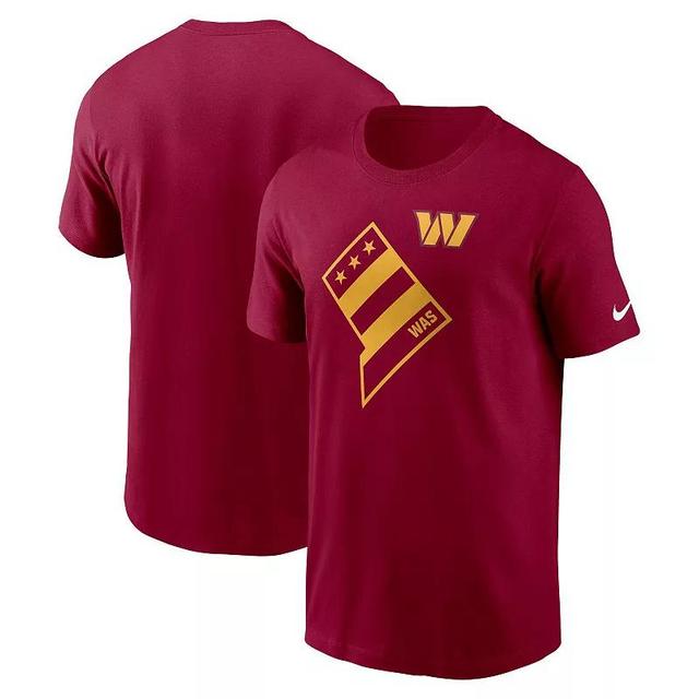 Mens Nike Burgundy Washington Commanders Local Essential T-Shirt Med Red Product Image