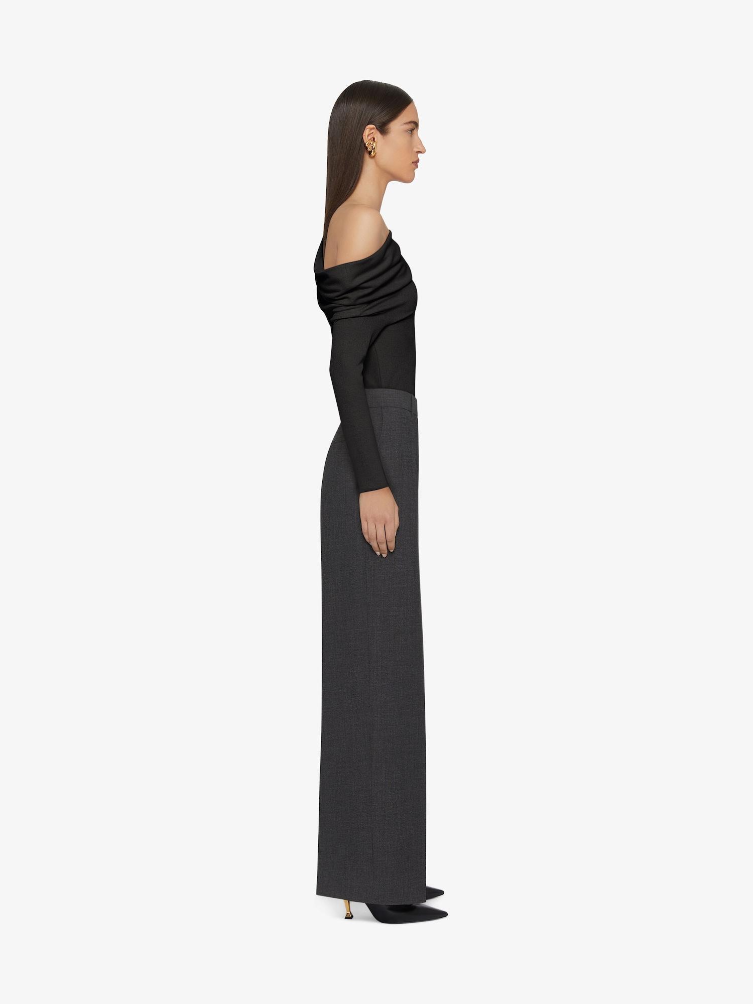 Oversized tailored pants in wool Product Image