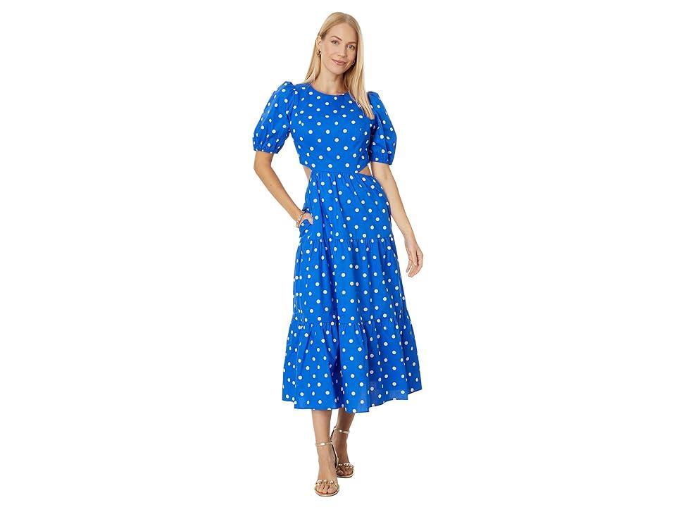 Lilly Pulitzer Lyssa Cotton Midi Dress Grotto Hotter Spot) Women's Clothing product image