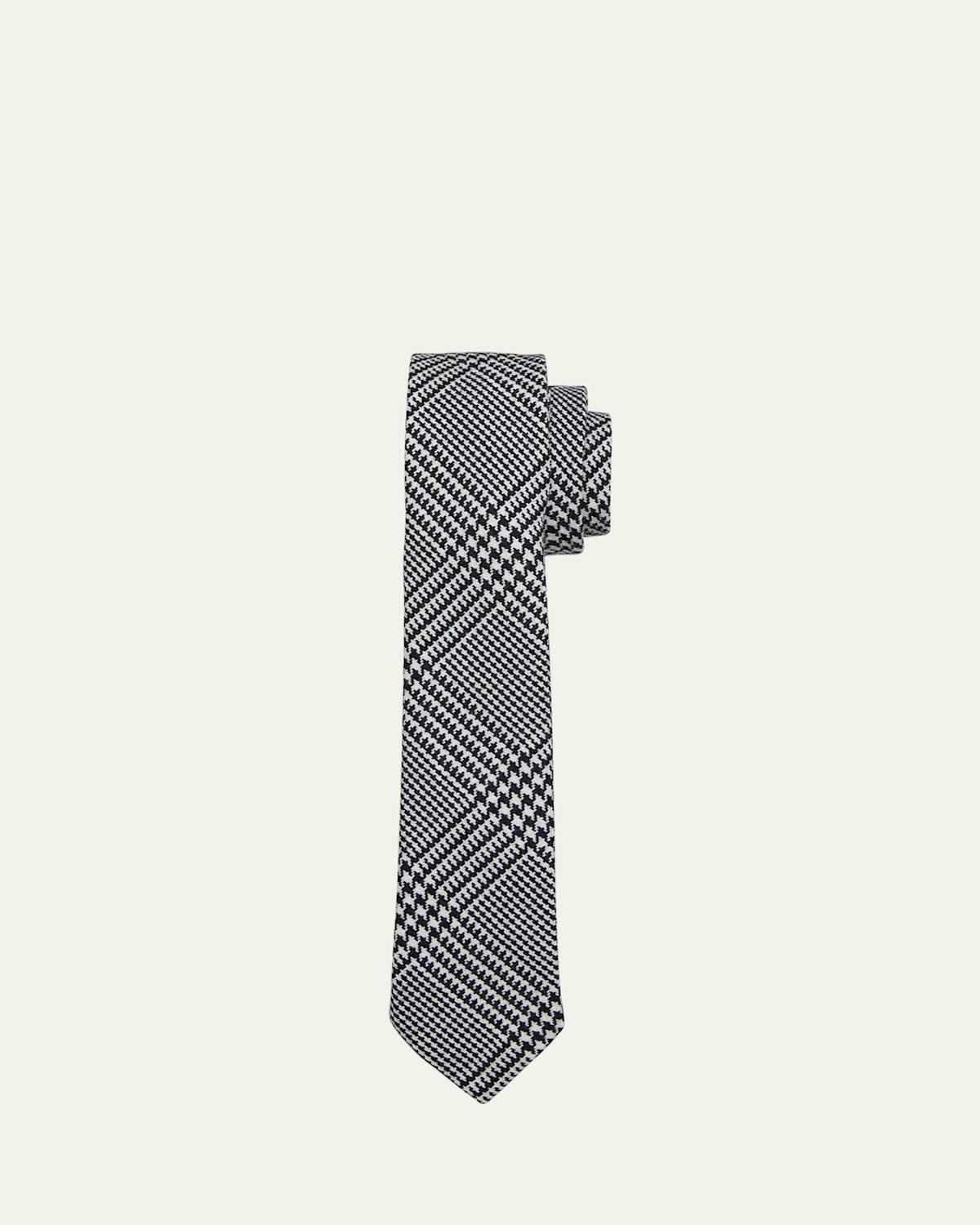 Mens Prince of Wales Slim Tie Product Image