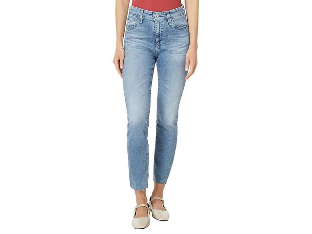 Womens Mari Crop Stretch Cotton Jeans Product Image