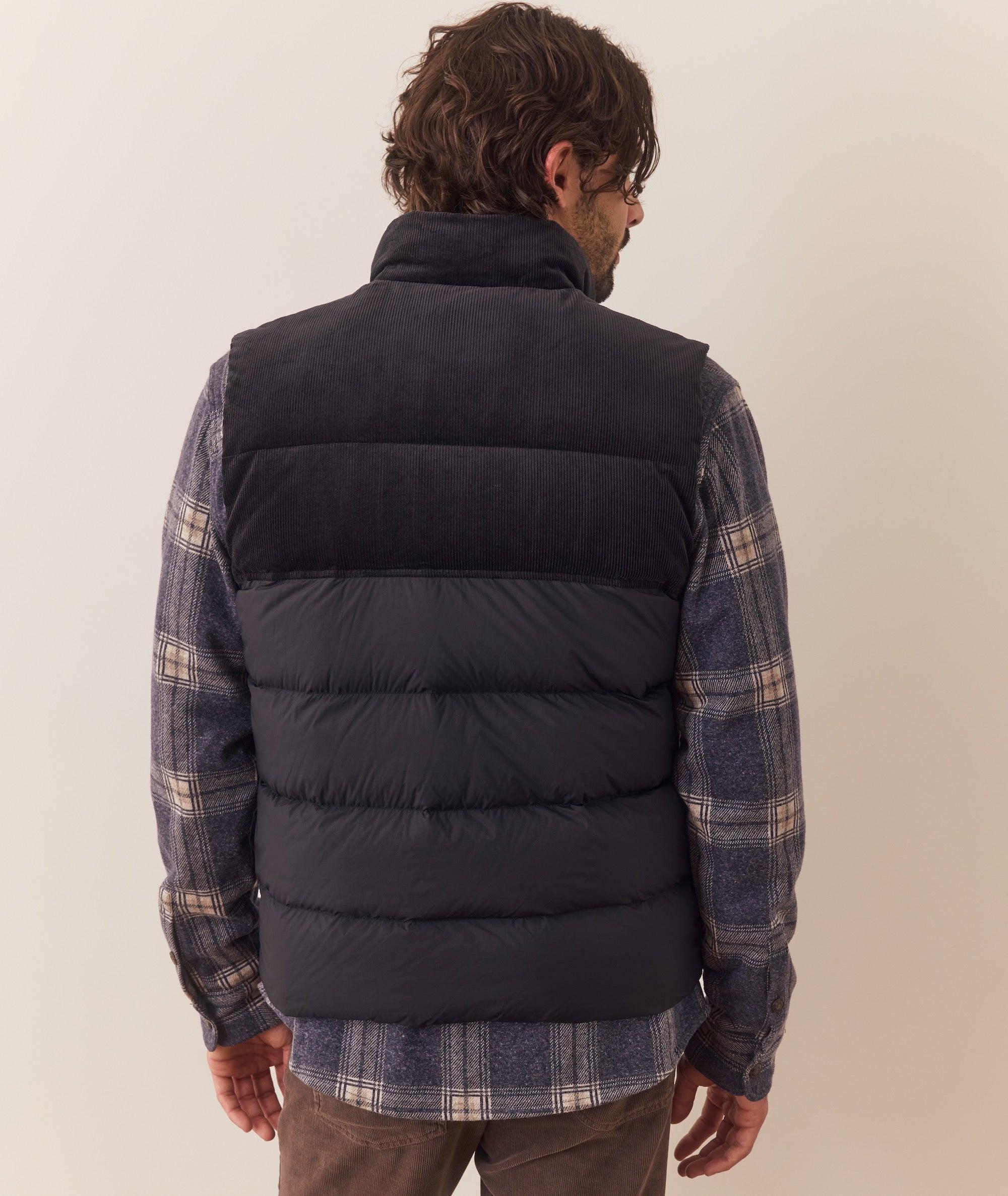 Miles Corduroy Puffer Vest Product Image