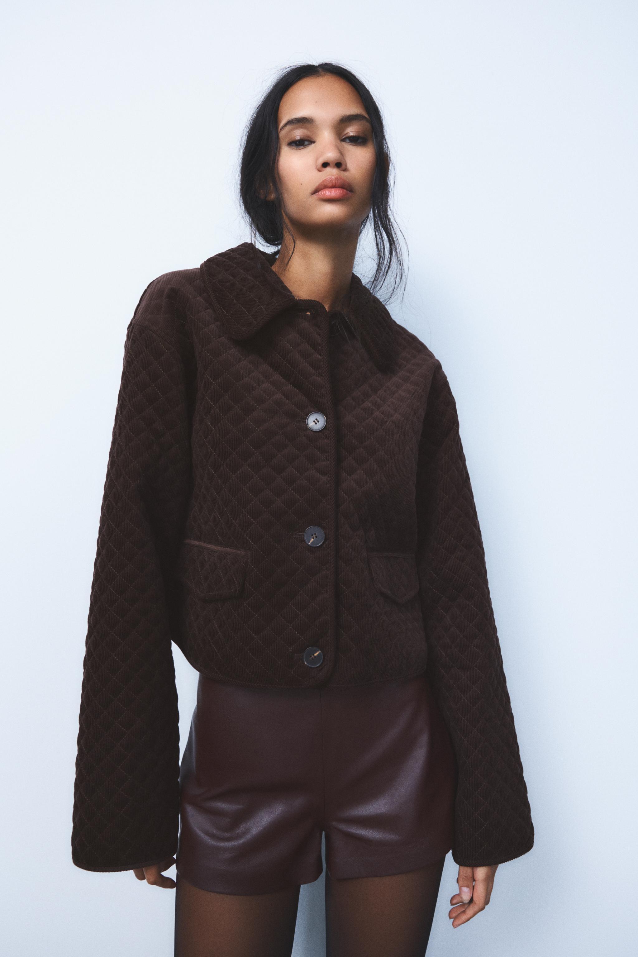 QUILTED CORDUROY JACKET Product Image