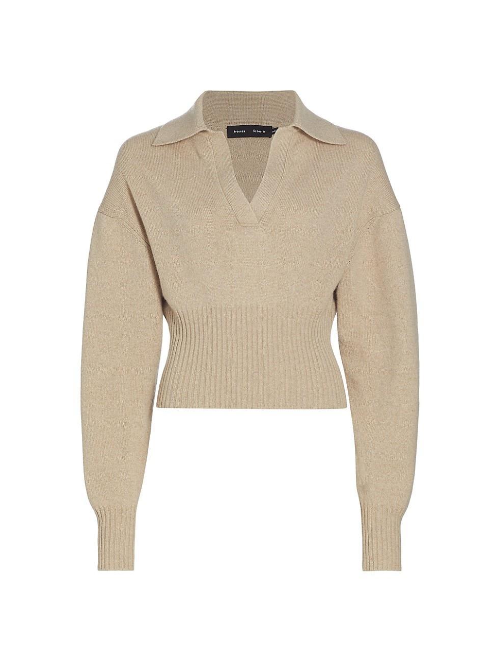 Womens Jeanne Cashmere-Blend Sweater Product Image