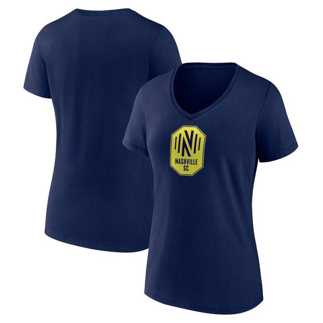 MLS Nashville SC Womens V-Neck Top Ranking T-Shirt Product Image