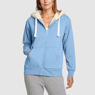 Women's Cabin Fleece Long-Sleeve Hoodie Product Image