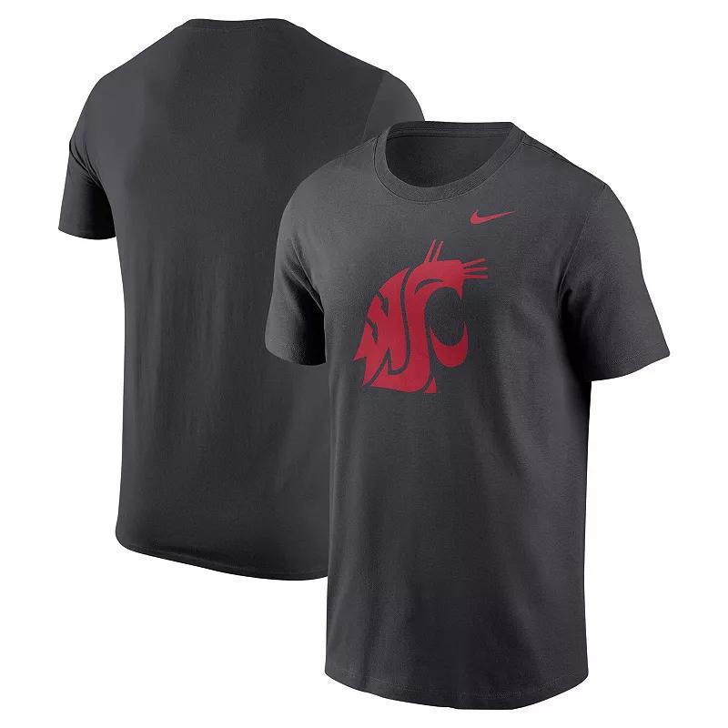 Mens Nike Anthracite Washington State Cougars Logo T-Shirt Product Image