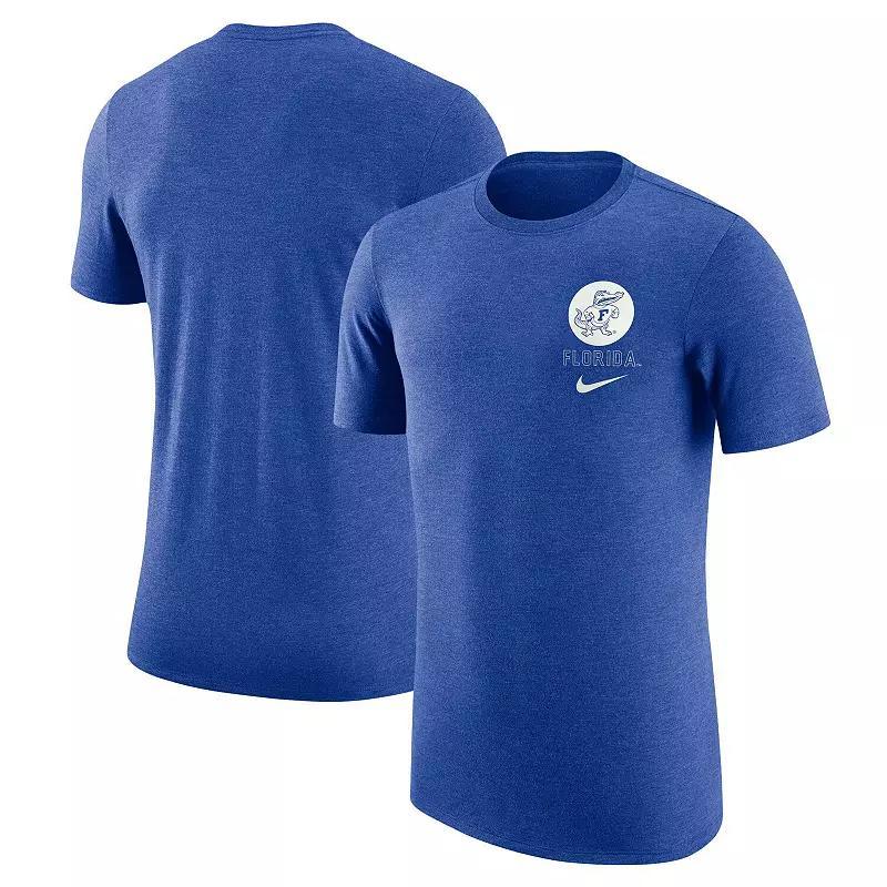 Mens Nike Royal Duke Devils Retro Tri-Blend T-Shirt Product Image