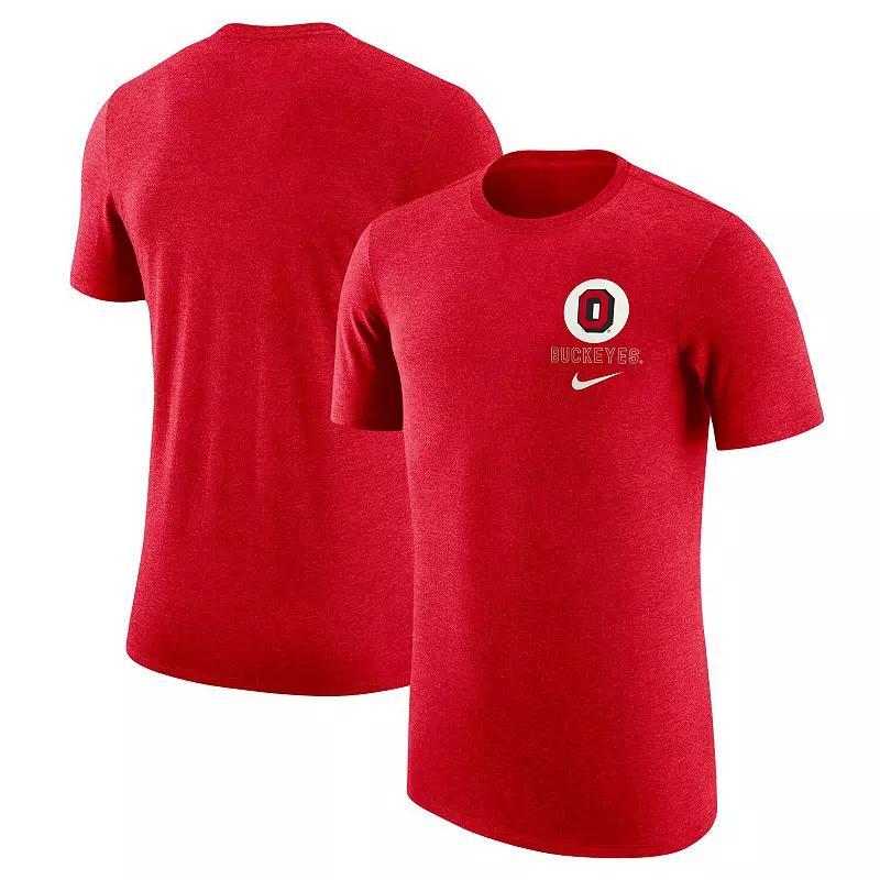 Mens Nike Royal Duke Devils Retro Tri-Blend T-Shirt Product Image