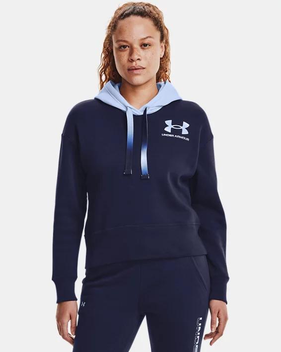 Women's UA Rival Fleece Gradient Hoodie Product Image