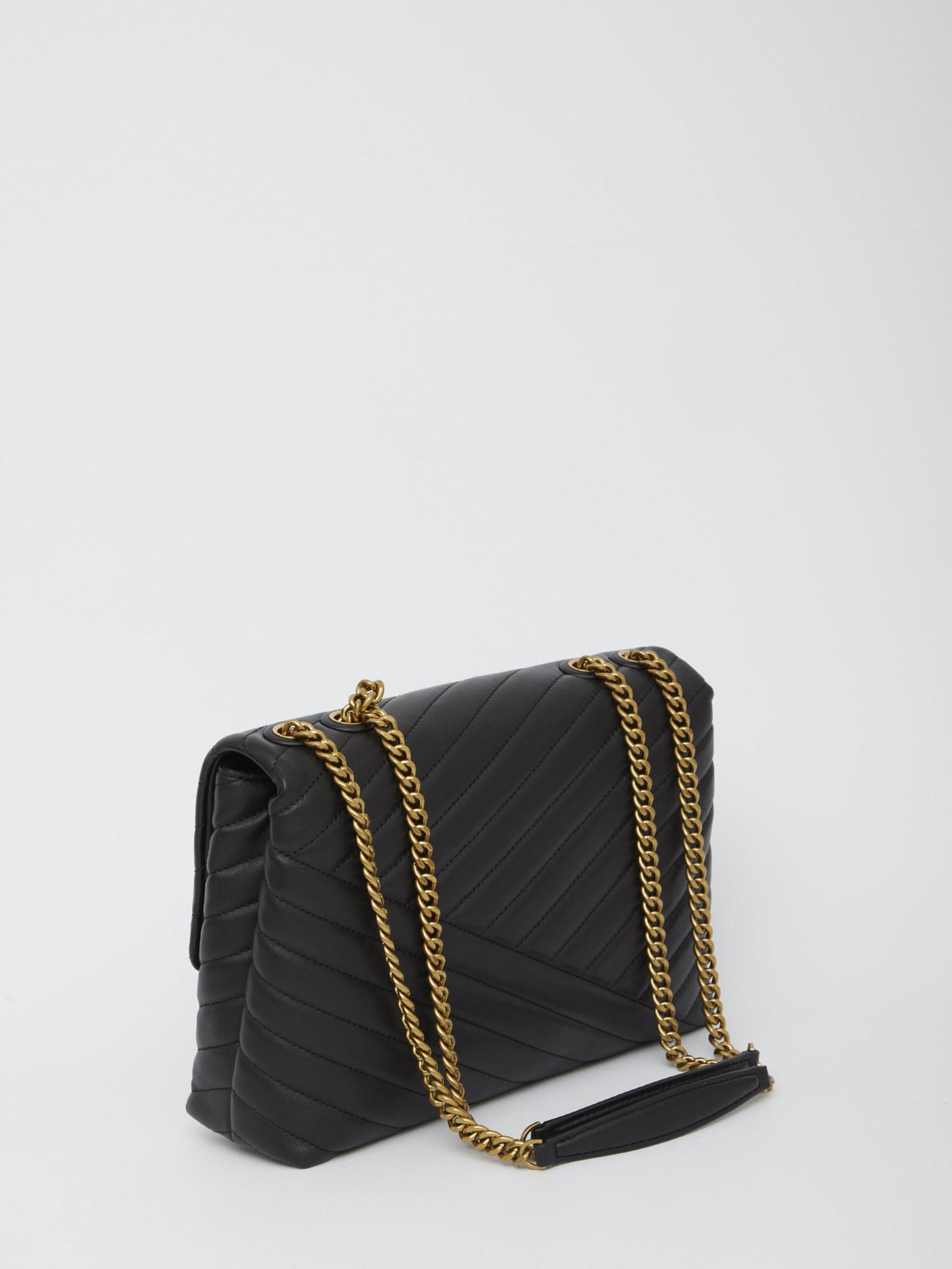 TORY BURCH Kira Chevron Bag In Black Product Image