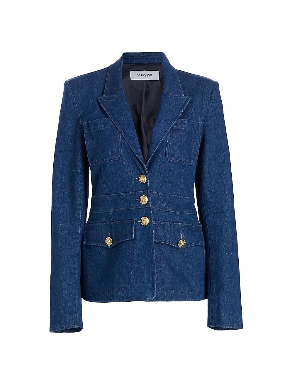 Womens Keith Denim Utility Jacket Product Image