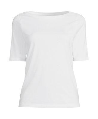 Lands End Womens Petite Supima Cotton T-shirt Product Image