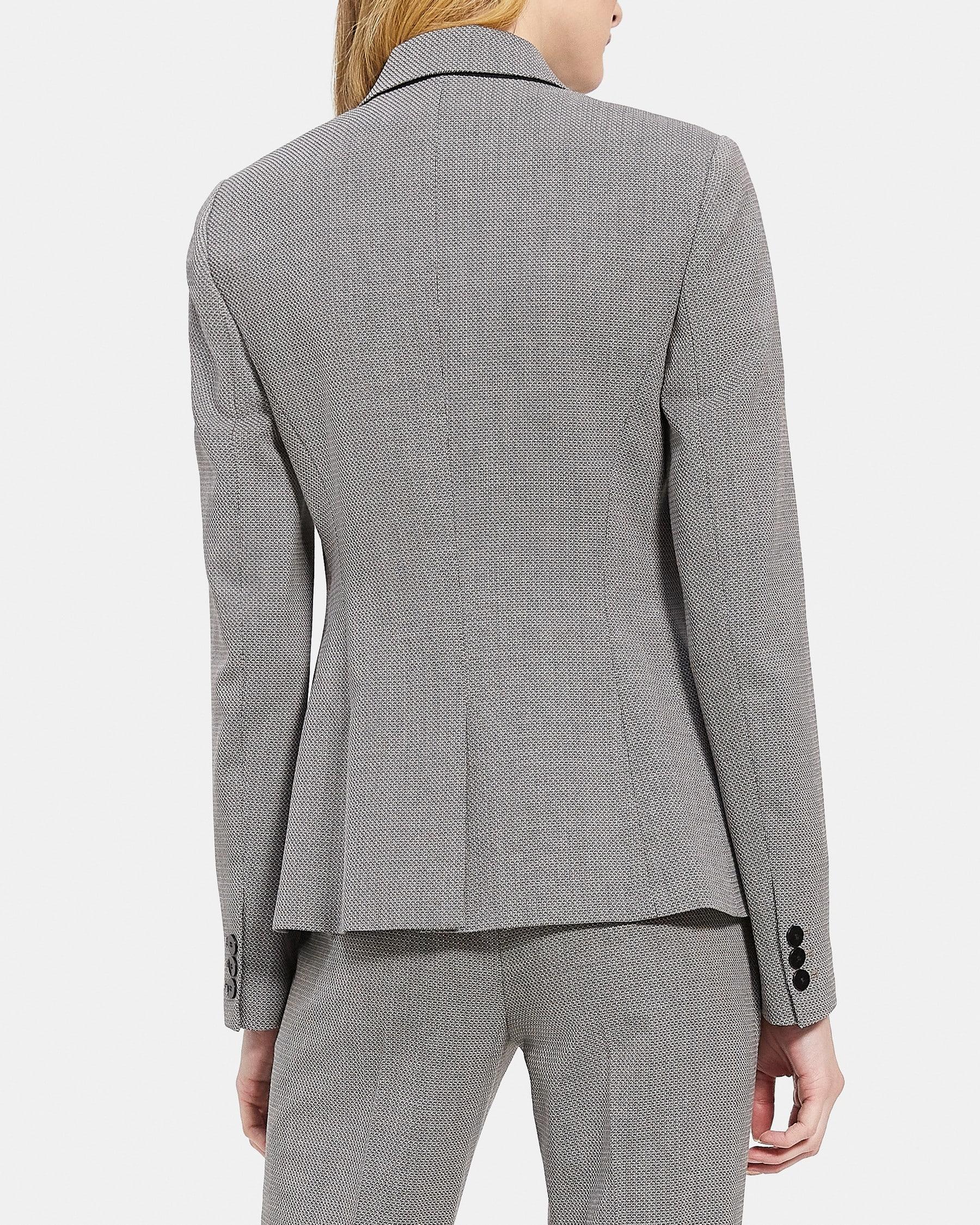 Nichelle Two-Button Blazer in Stretch Wool Product Image