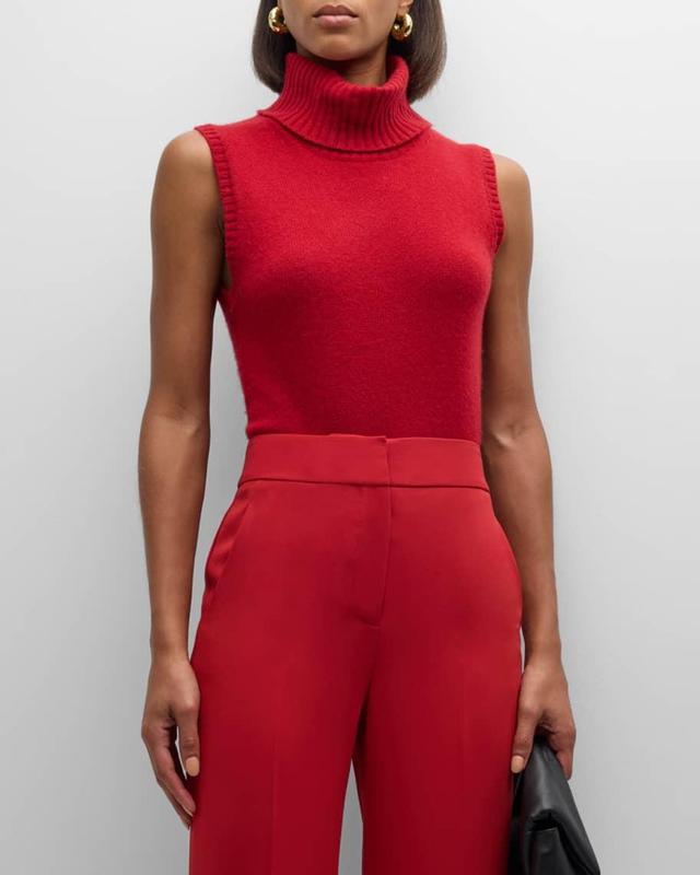 Mazzy Sleeveless Cashmere Sweater Product Image