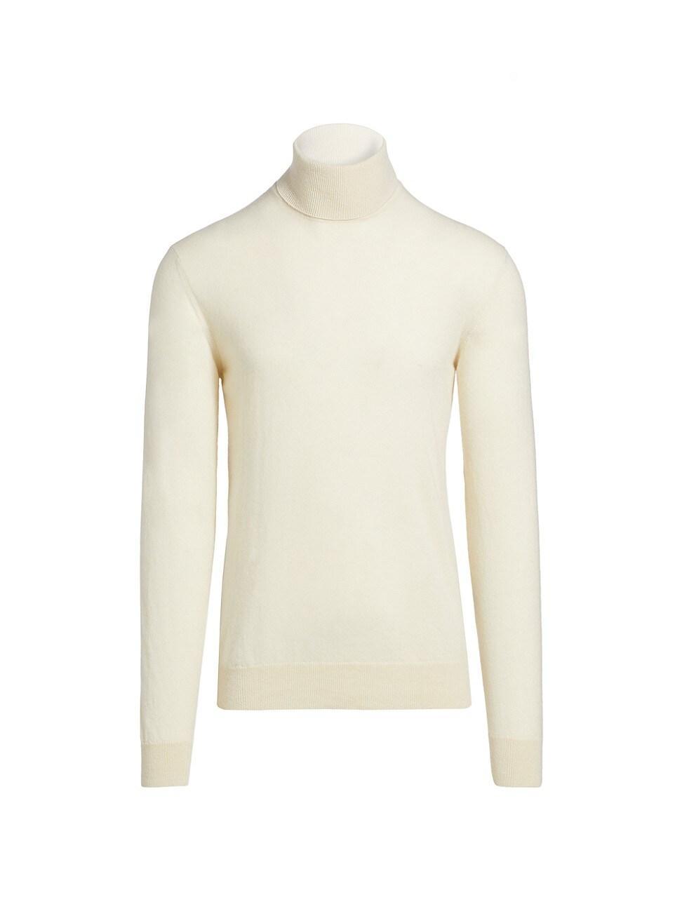 Mens COLLECTION Lightweight Cashmere Turtleneck Sweater Product Image