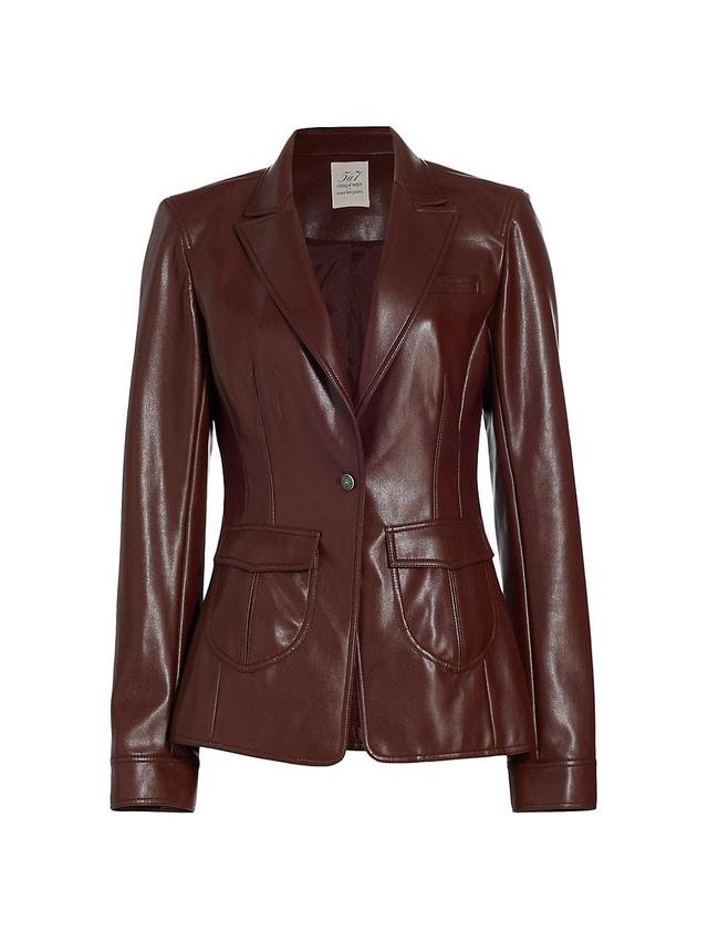 Cinq  Sept Louisa Faux Leather Jacket Product Image