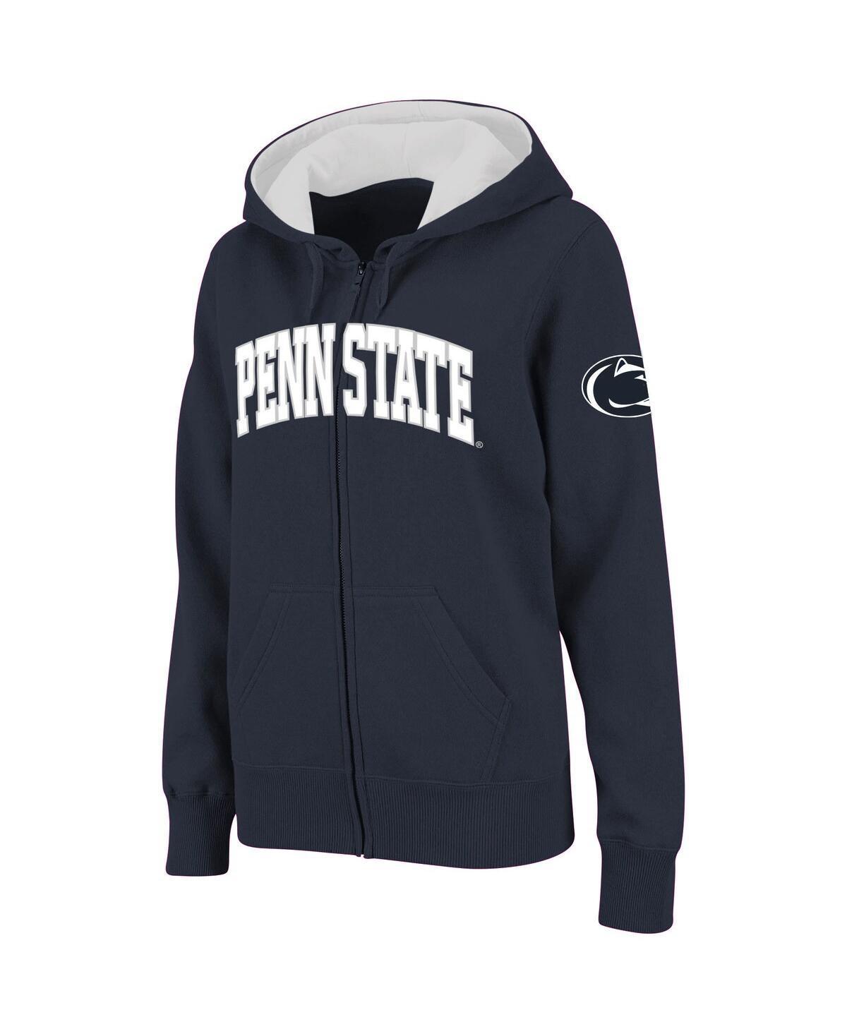 Womens Colosseum Penn State Nittany Lions Arched Name Full-Zip Hoodie Product Image