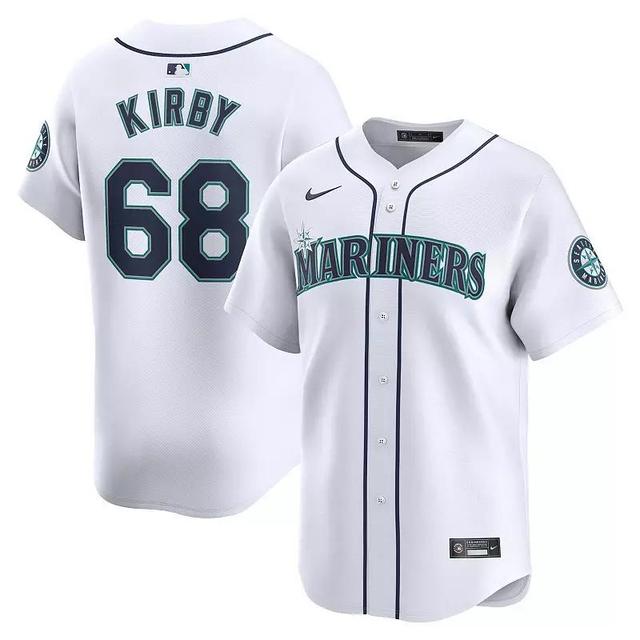 Mens Nike George Kirby Seattle Mariners Home Limited Player Jersey Product Image