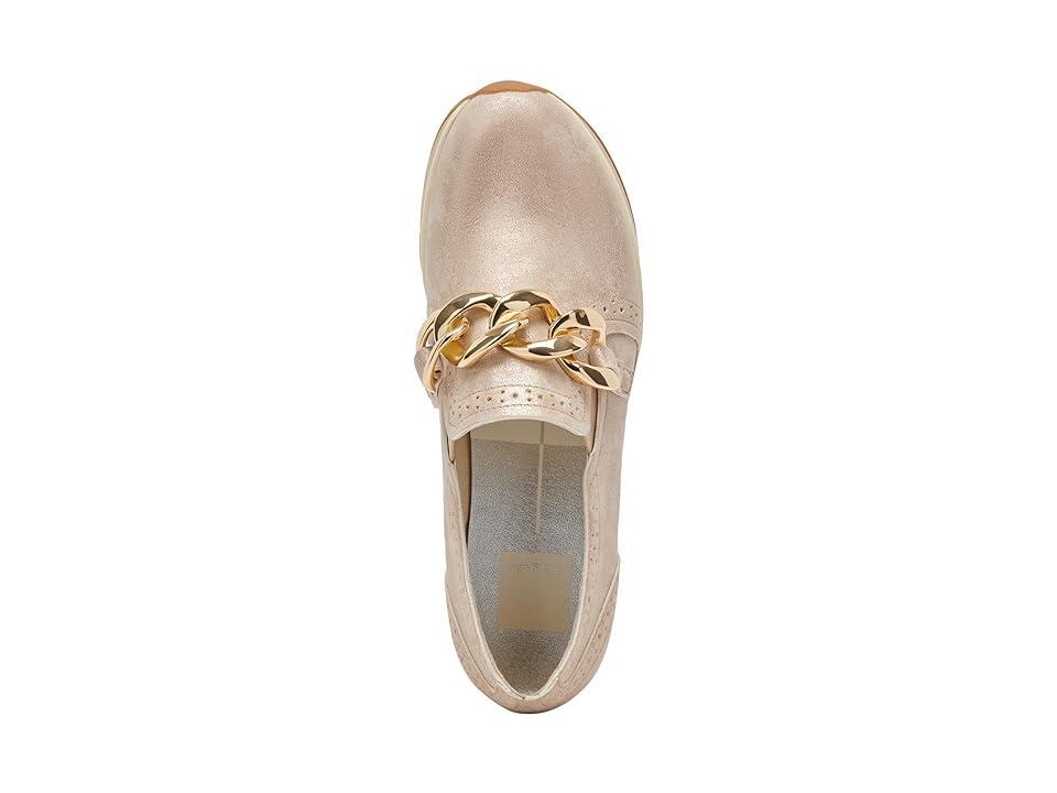 Dolce Vita Jhenee Nubuck Chain Detail Platform Loafers Product Image